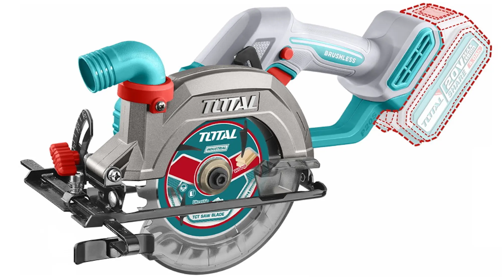 Set scule cu acumualator Total TOSLI250381