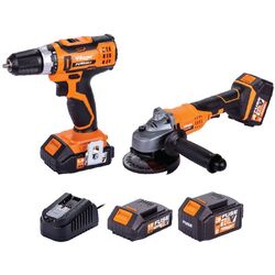 Set scule cu acumulator Villager Fuse VLN 3220 + VLN 4320