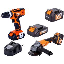 Set scule cu acumulator Villager VLN 3220+VLN 4320 60108