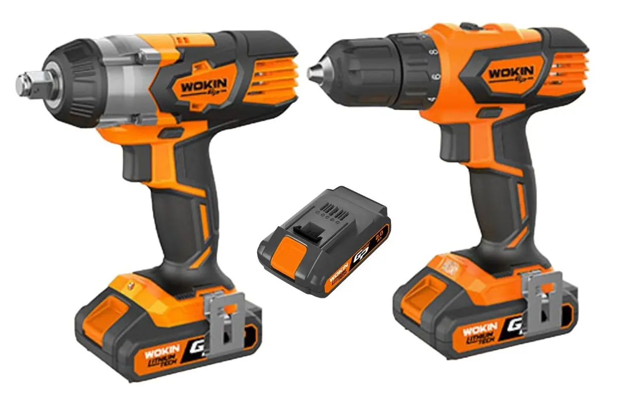 Набор аккумуляторных инструментов Wokin 628102