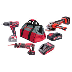 Набор аккумуляторных инструментов Worcraft WSET-02