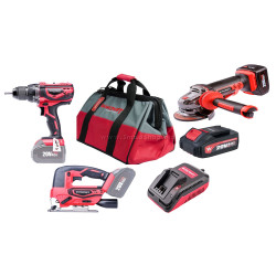 Набор аккумуляторных инструментов Worcraft WSET-03