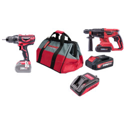 Набор аккумуляторных инструментов Worcraft WSET-04