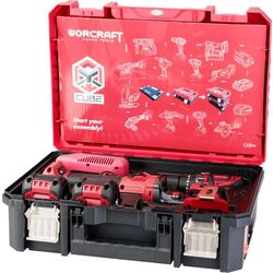 Set instrumente cu acumulator Worcraft XCUBE001 CHD-S20LiBA + CAG-S20LiBS-125 mm Thumb
