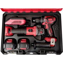 Set instrumente cu acumulator Worcraft XCUBE001 CHD-S20LiBA + CAG-S20LiBS-125 mm Thumb