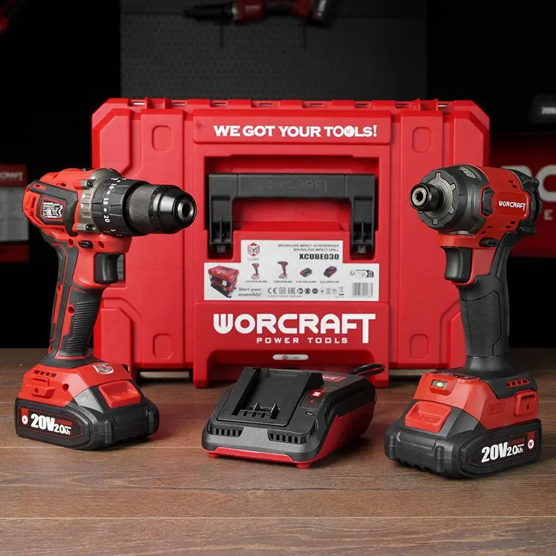 Set de instrumente Worcraft XCUBE030 ShareSYS