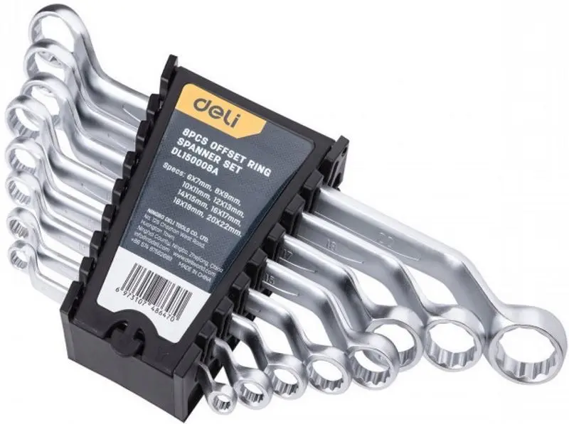 Набор ключей Deli Tools EDL150008A