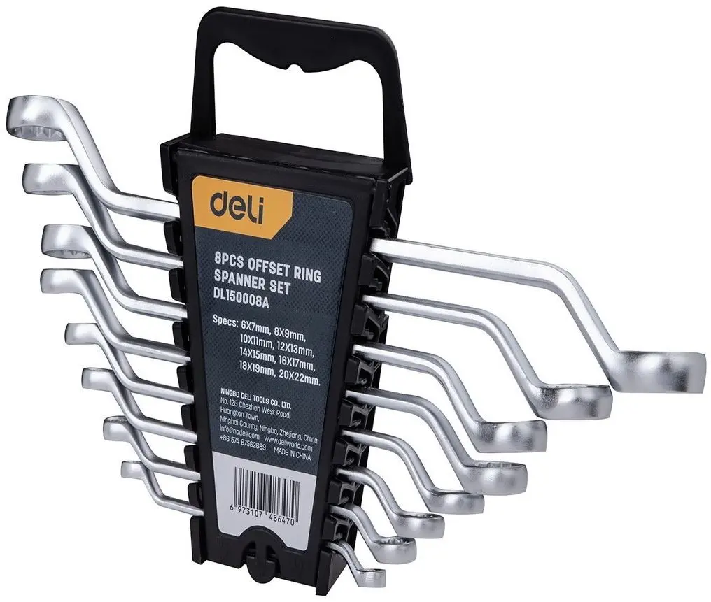 Набор ключей Deli Tools EDL150008A