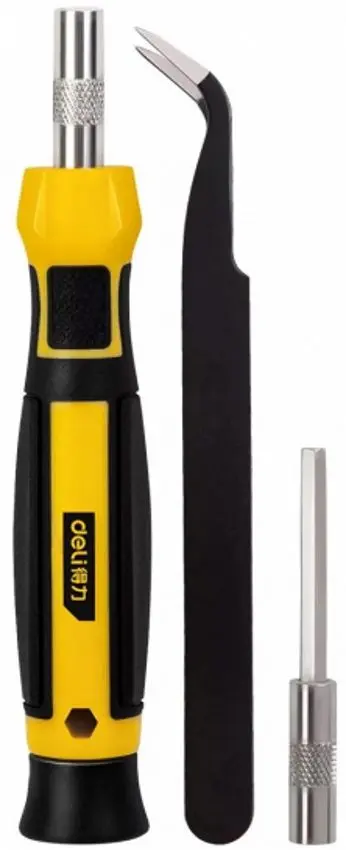 Set surubelnita + biti Deli Tools DL1033D