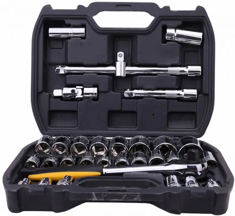 Набор торцевых головок Deli Tools EDL1032