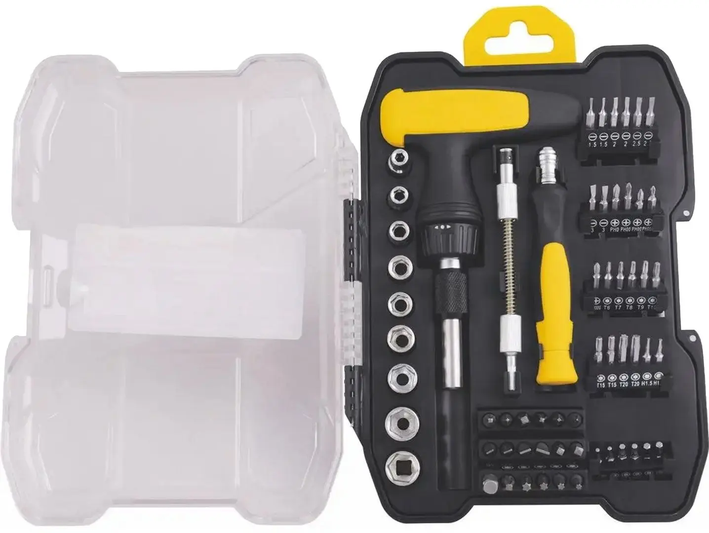 Набор бит и торцевых головок Fieldmann FDS 1014-61R