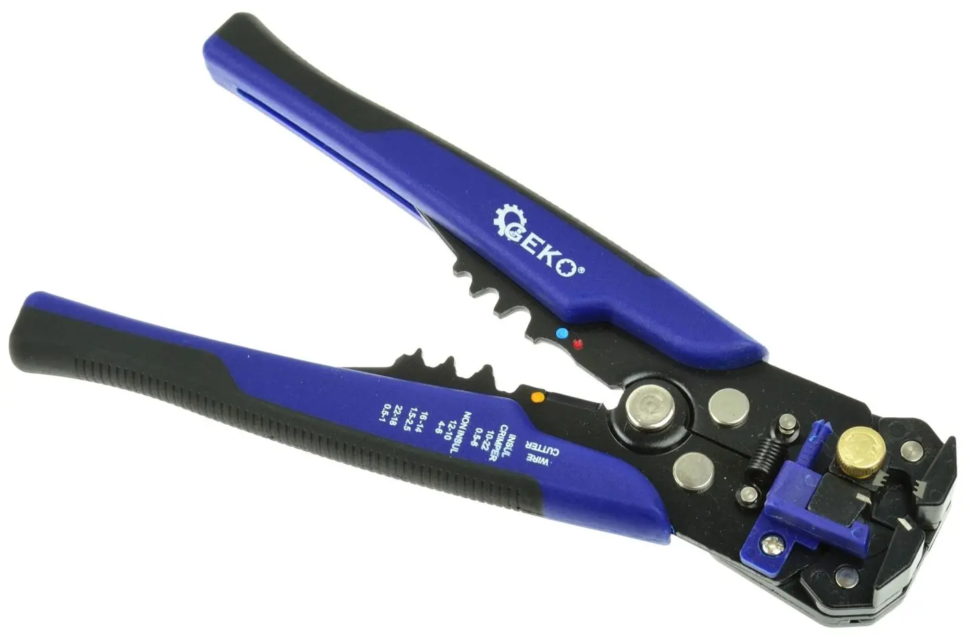 Набор клещи кабельные и коннекторы Geko G01776