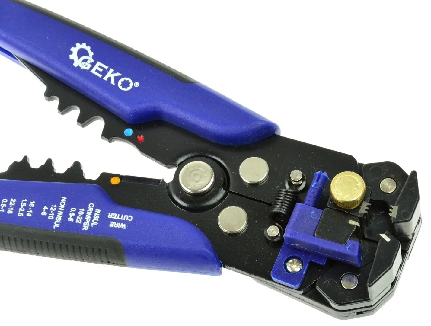 Набор клещи кабельные и коннекторы Geko G01776