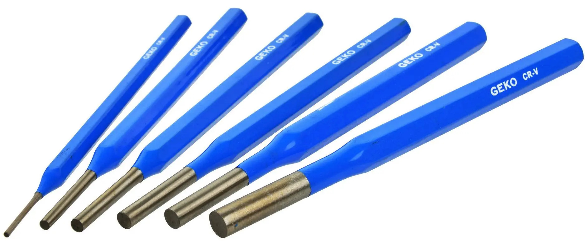 Set de dalti si poansone Geko G38550