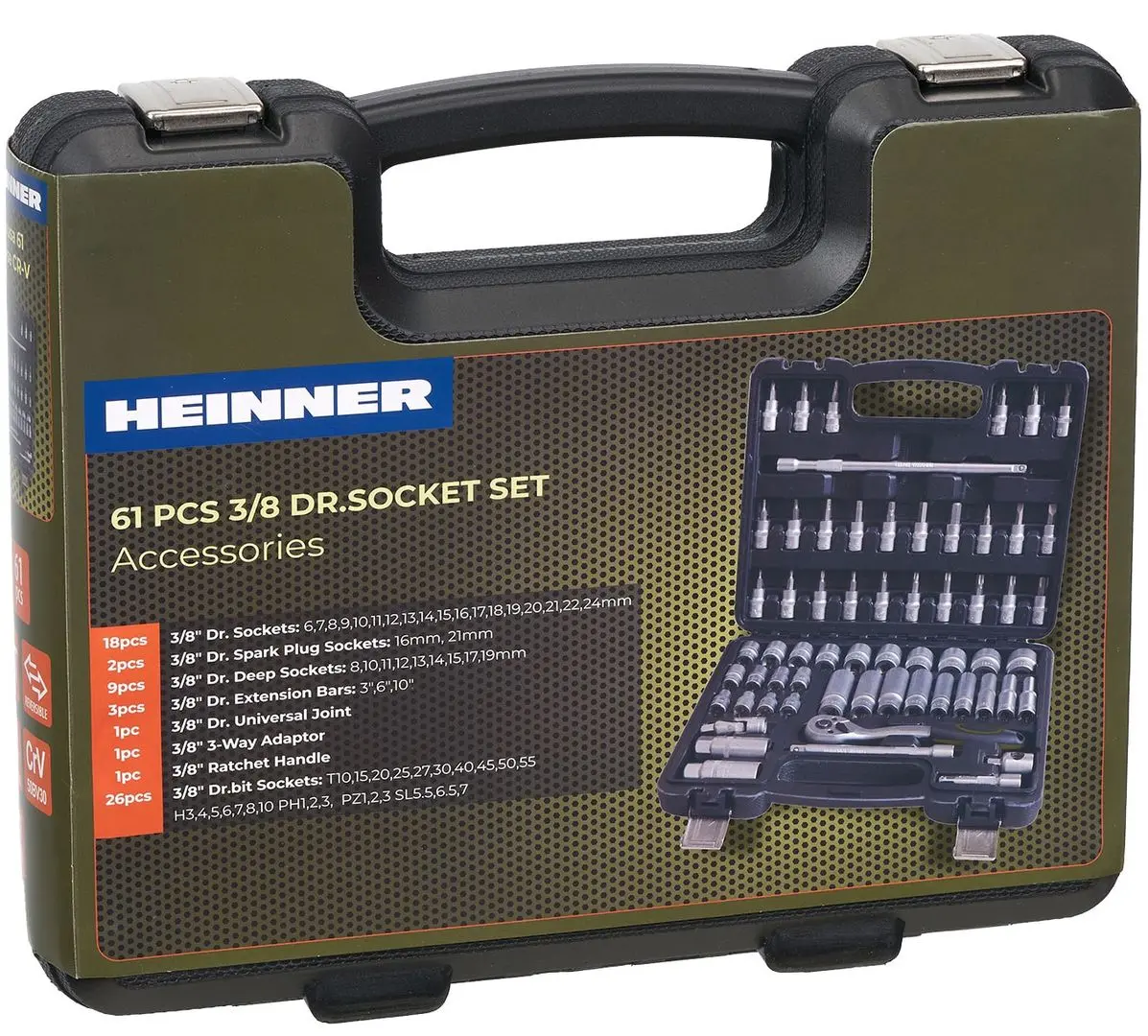 Набор инструментов Heinner CTSM015 - 3