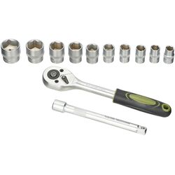 Набор ключ с трещоткой + биты Heinner CTSM018 Thumb