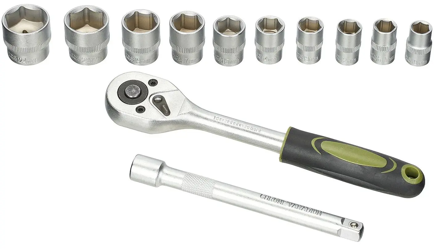 Набор ключ с трещоткой + биты Heinner CTSM018 - 3
