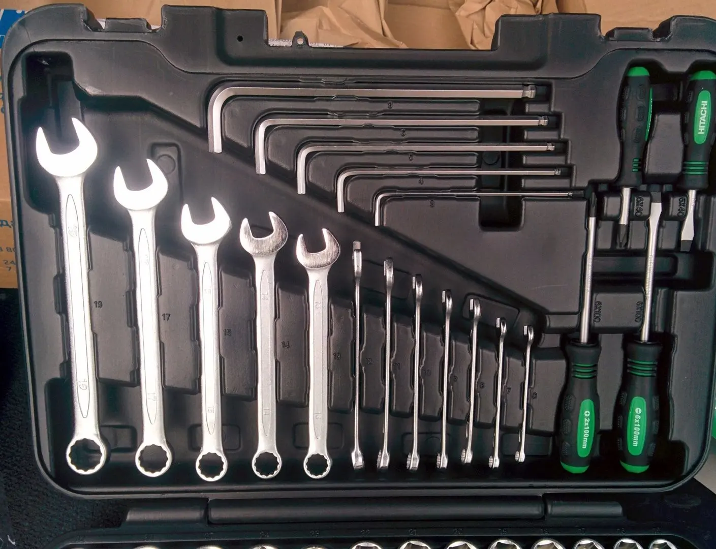 Набор комбинированный Hitachi 774012