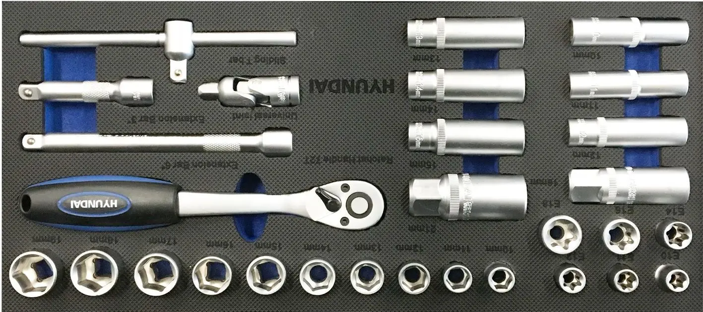 Set chei tubulare Hyundai HY-59652