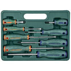 Набор отверток Jonnesway Anti-Slip Grip D71PP08S