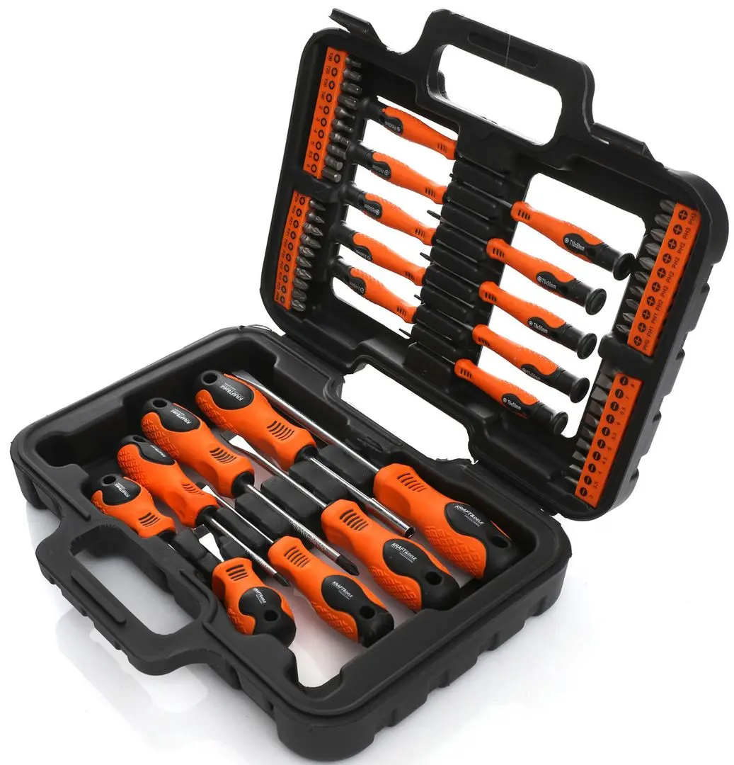 Set de surubelnite si biti Kraft&Dele Professional KD10903