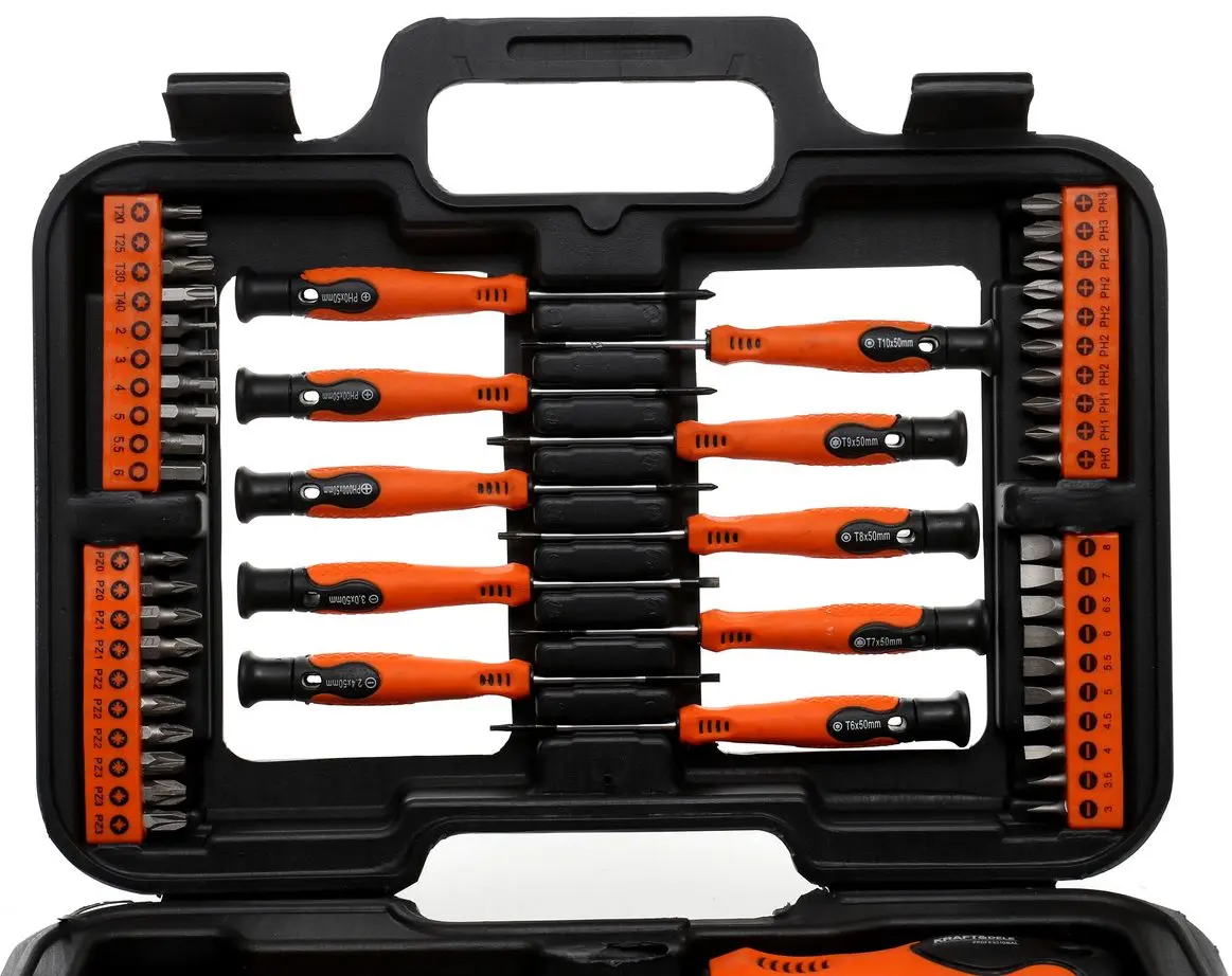 Set de surubelnite si biti Kraft&Dele Professional KD10903