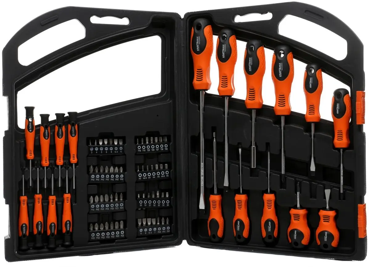 Set de șurubelnițe și biți Kraft&Dele Professional KD10904