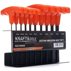 Набор шестигранных ключей Kraft&Dele Professional KD10948