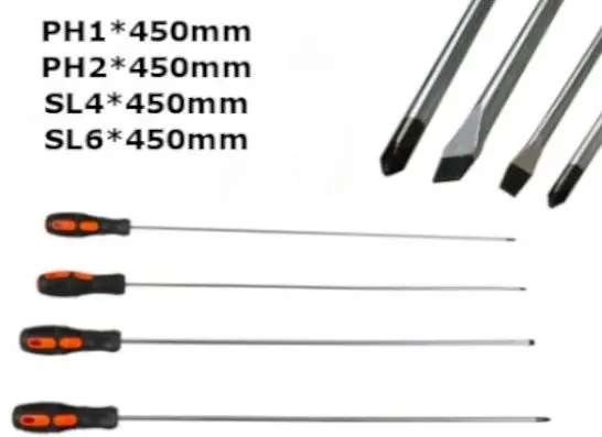 Набор длинных отверток Kraft&Dele KD10945