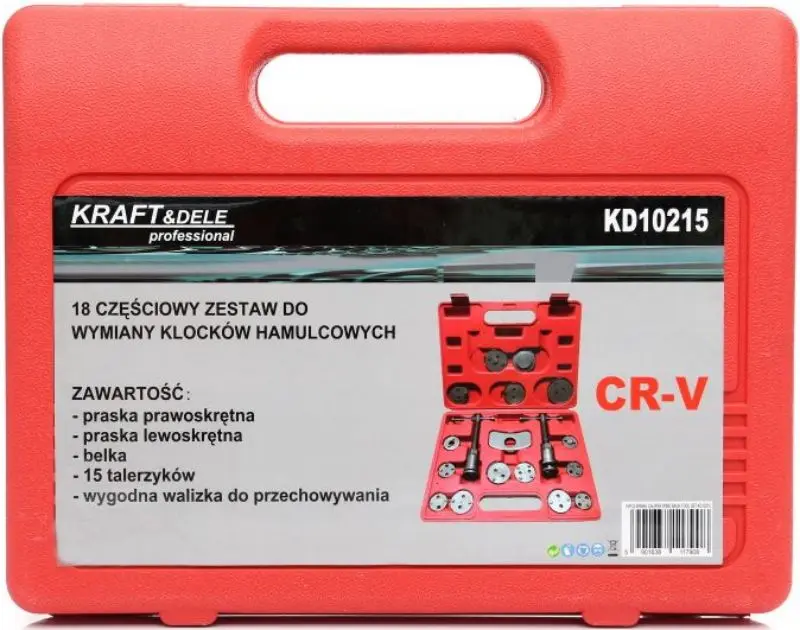 Набор для замены тормозных колодок Kraft&Dele KD10215 - 2