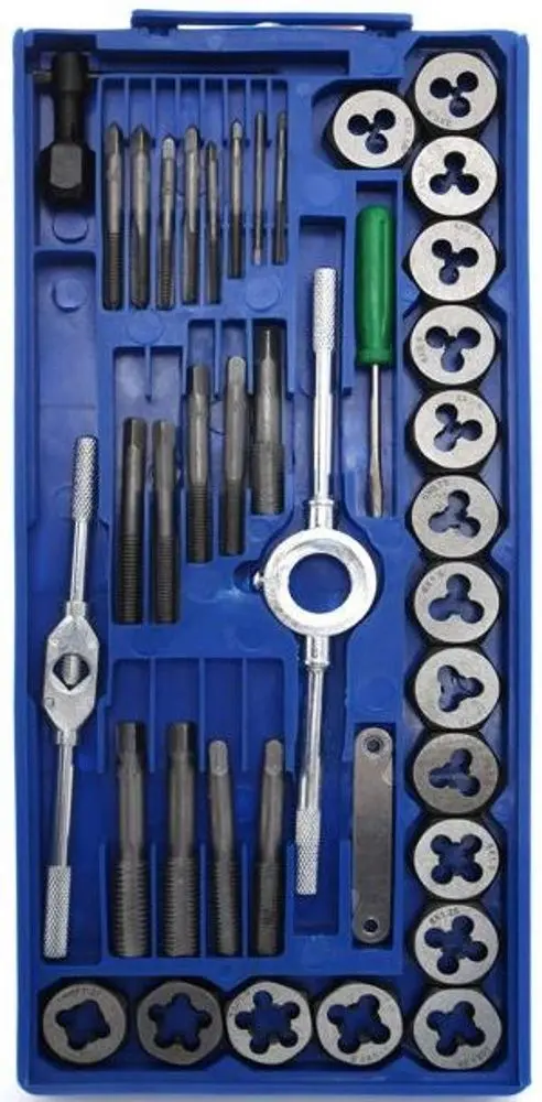 Набор метчиков и плашек Kraft&Dele KD10289