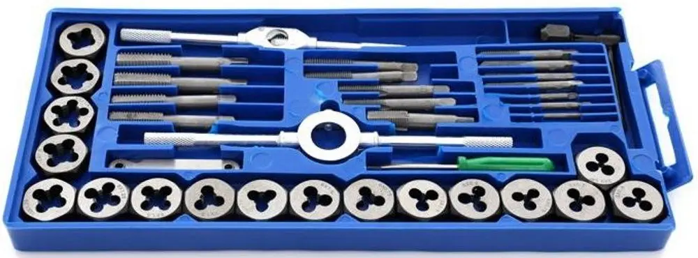 Набор метчиков и плашек Kraft&Dele KD10289