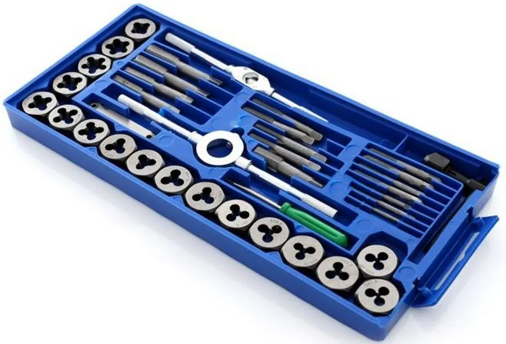 Набор метчиков и плашек Kraft&Dele KD10289