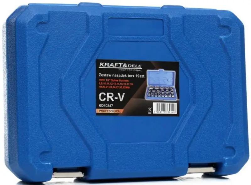 Набор торцевых головок Kraft&Dele KD10347 - 3