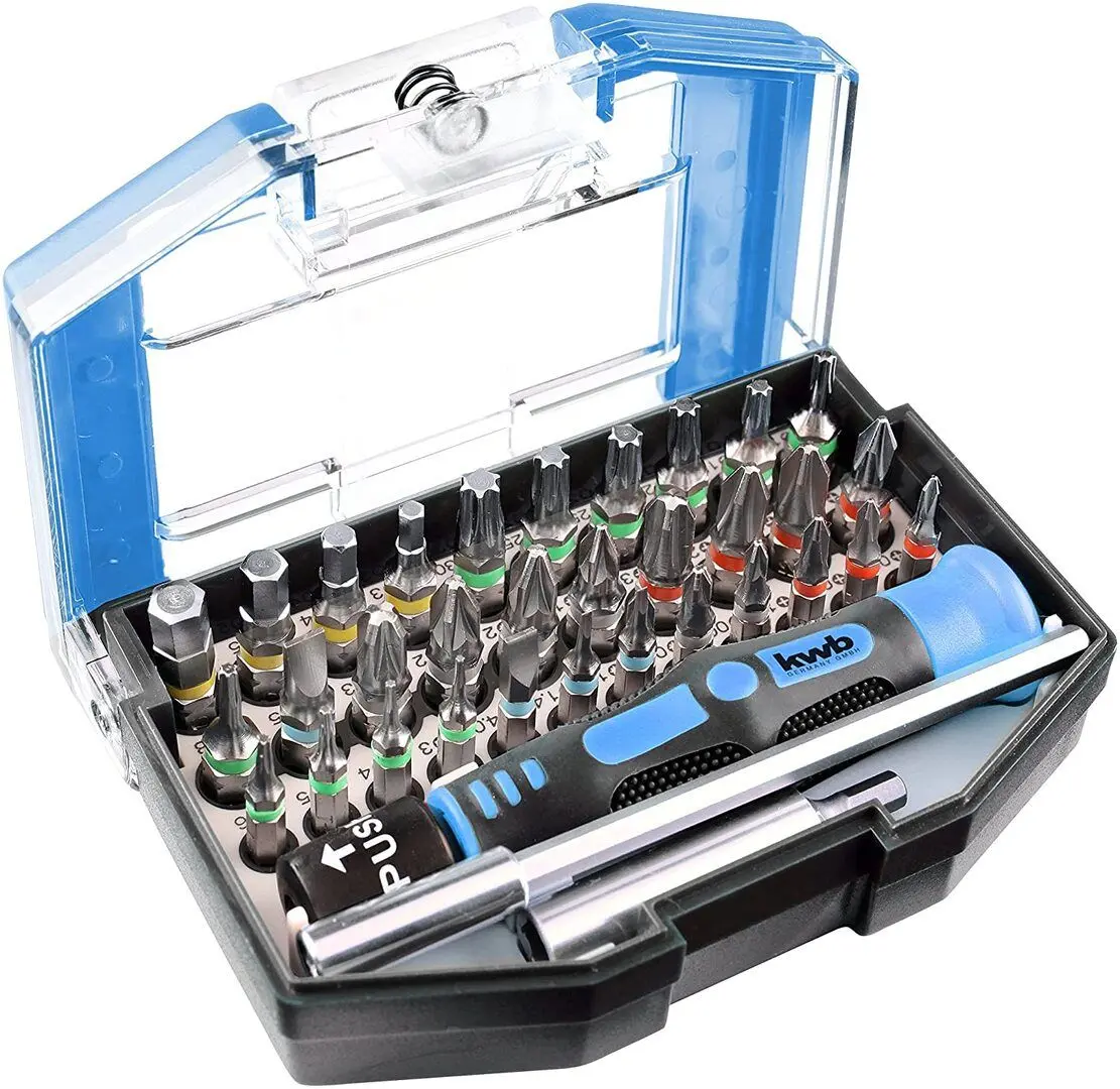 Набор бит с отверткой KWB 119000