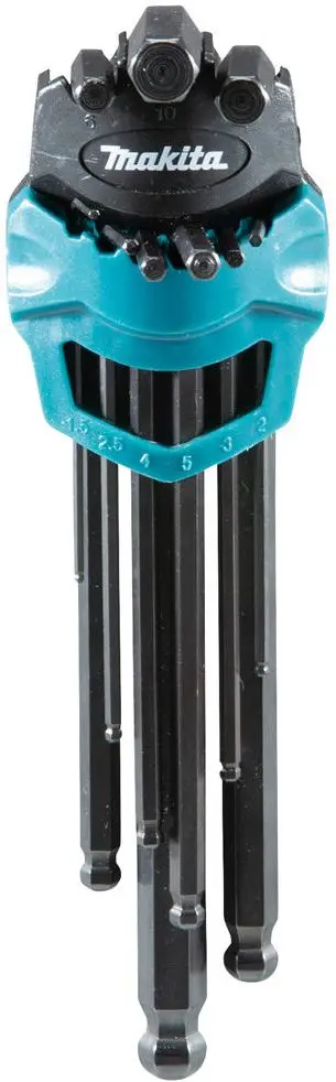 Набор шестигранных ключей Makita B-65894