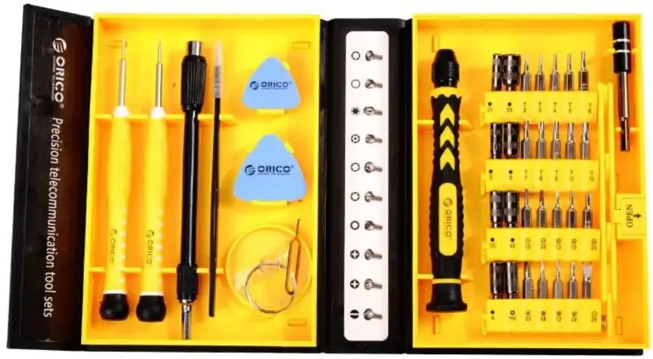 Set surubelnițe de precizie Orico ST2-BK