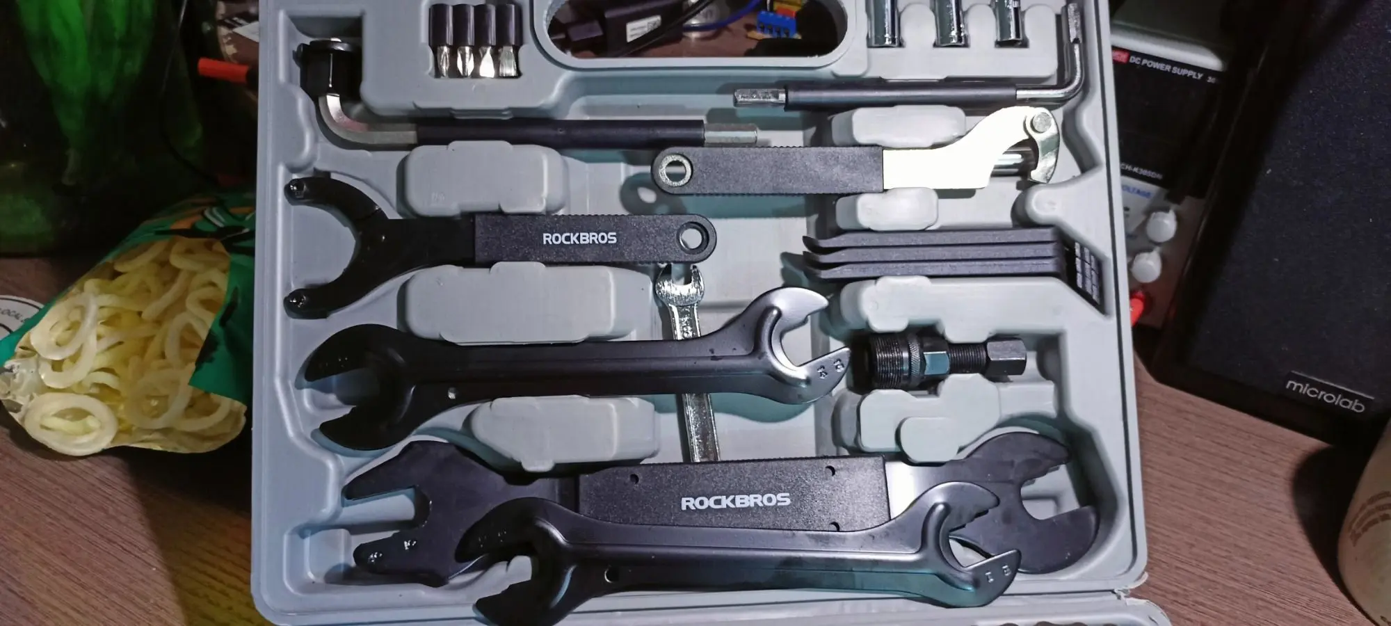 Набор инструментов Rockbros Bicycle Repair Tool Kit (Grey) - 2