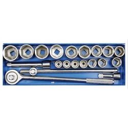 Set chei tubulare + antrenor + prelungitor Sthor 58150