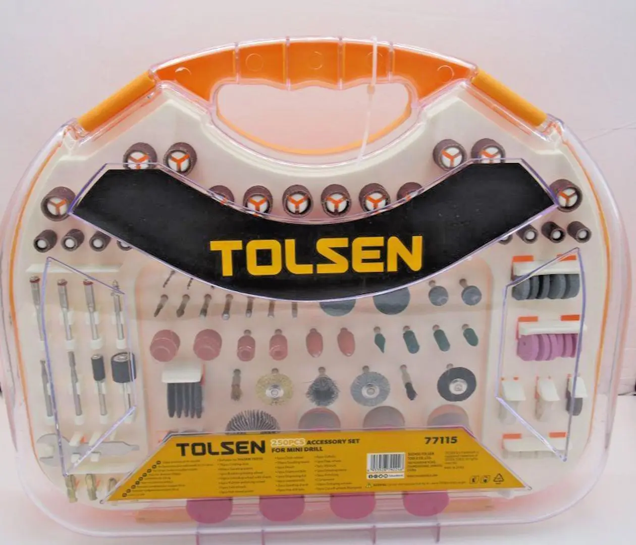 Set accesorii pentru masina de slefuit Tolsen 77115