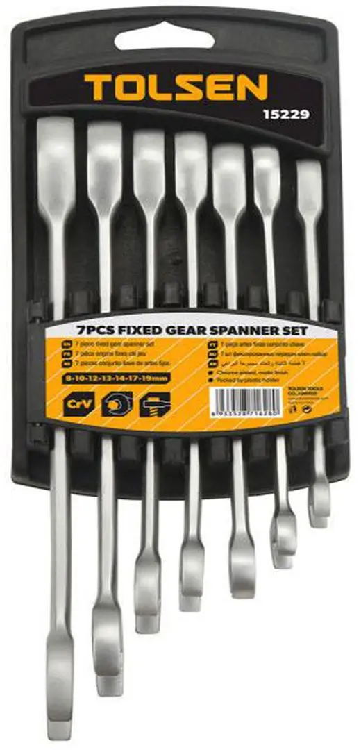 Набор комбинированных ключей Tolsen 15229