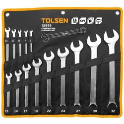 Набор комбинированных ключей Tolsen 15889