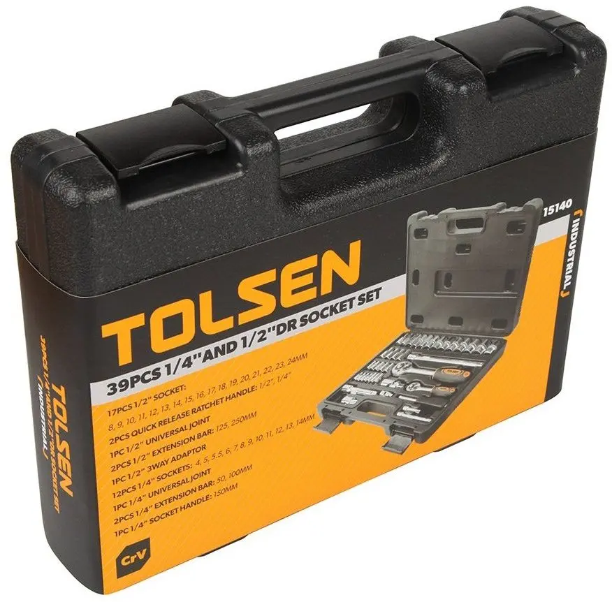 Набор торцевых головок Tolsen 615140 - 2