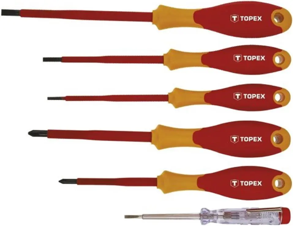 Набор отверток Topex 39D150