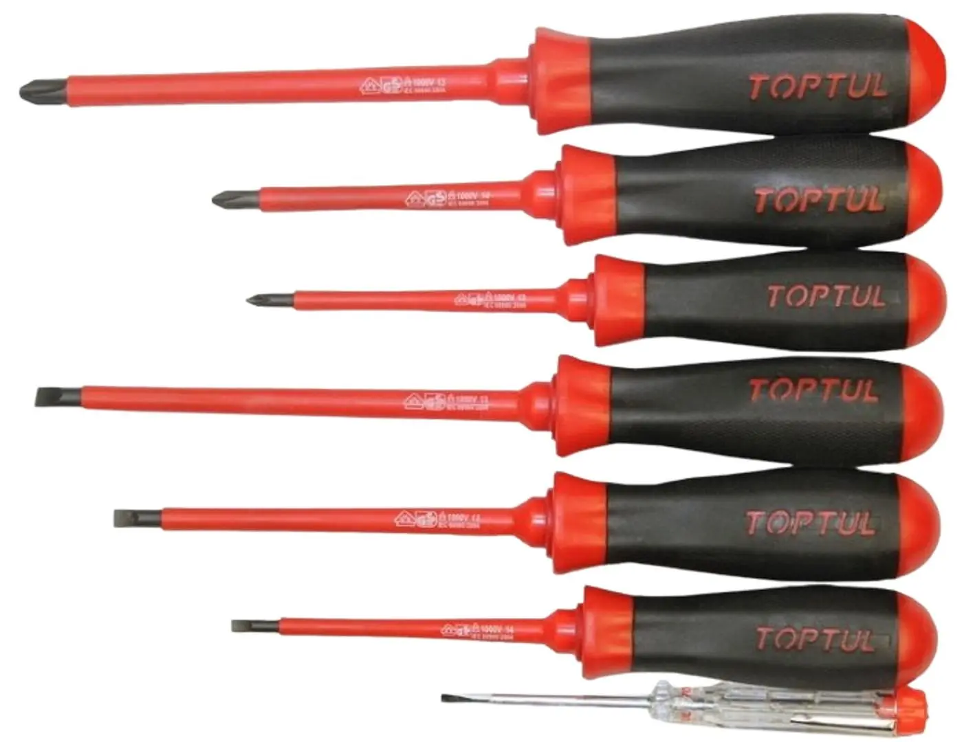 Set surubelnite Toptul GAAE0704