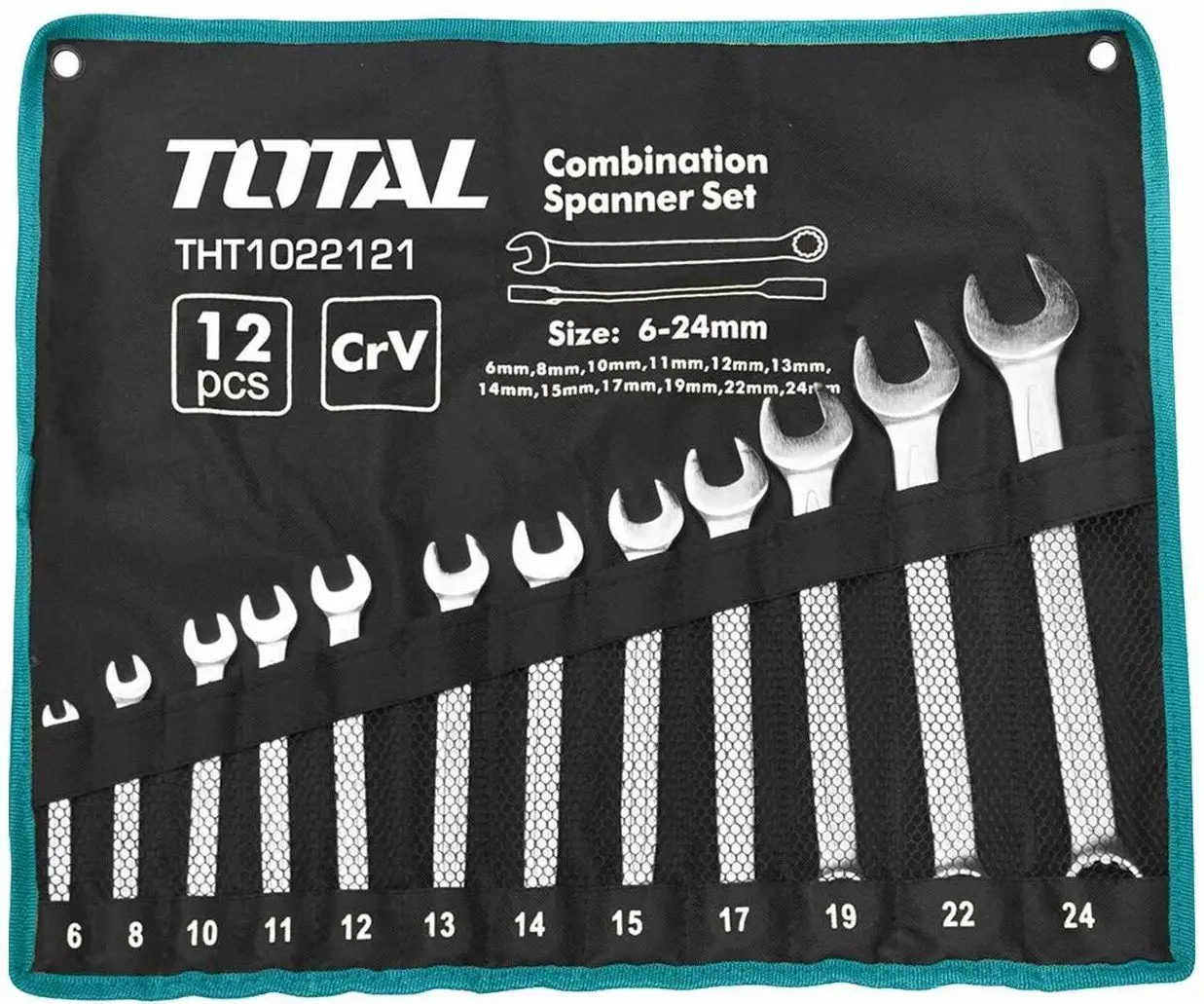 Набор ключей Total THT1022121