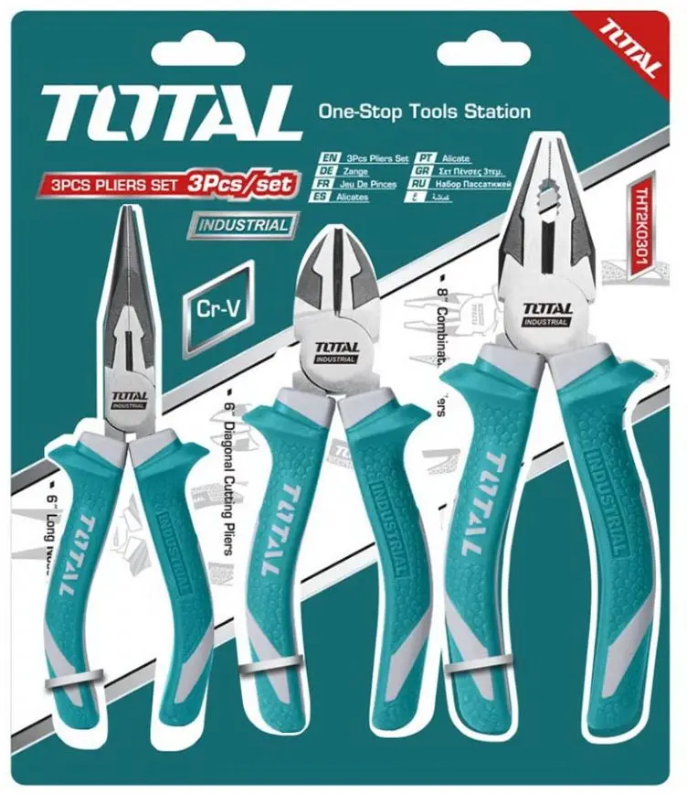 Набор плоскогубцев Total THT2K0301S