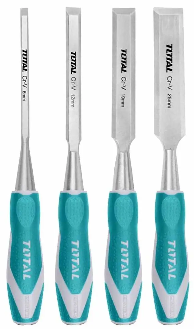 Набор стамесок по дереву Total THT41K0401