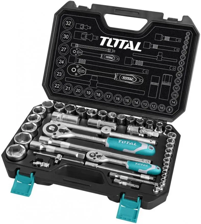 Набор трубчатых ключей Total THT421441
