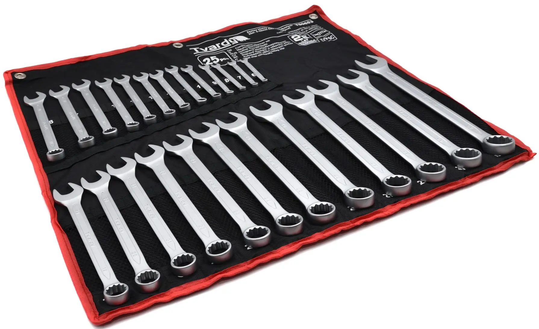 Набор комбинированных ключей Tvardy T00653 - 2